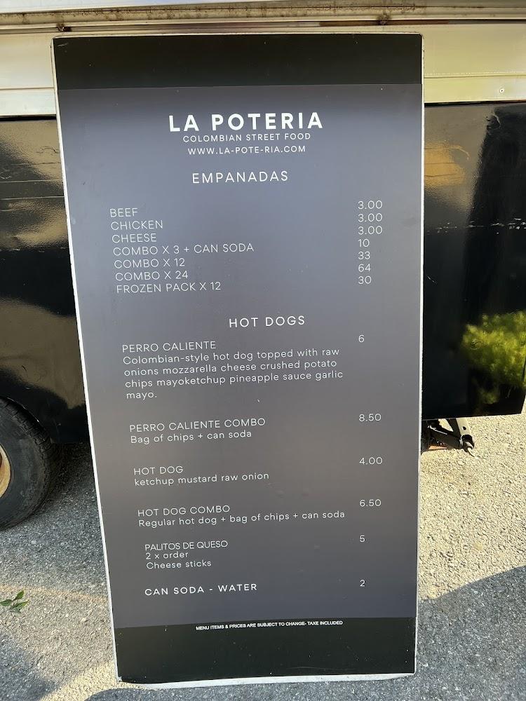 La Pote-ria Menu image 3